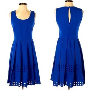 Blue cocktail dress